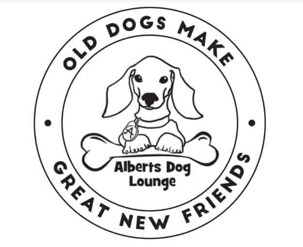 Albert's Dog Lounge logo