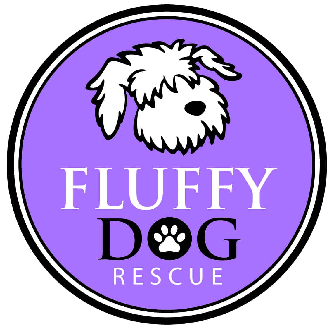 Fluffy Dog Rescue logo