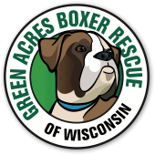 Green Acres Boxer Rescue logo
