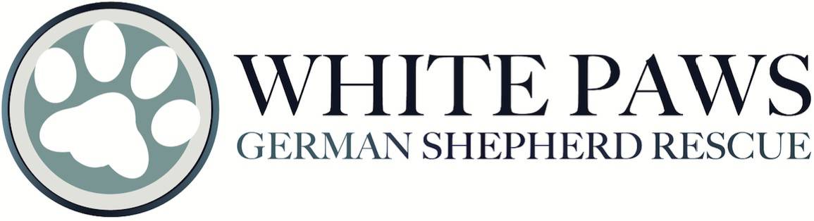 White Paws German Shepherd Rescue logo